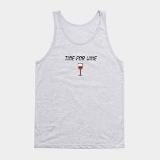 Time for wine Tank Top